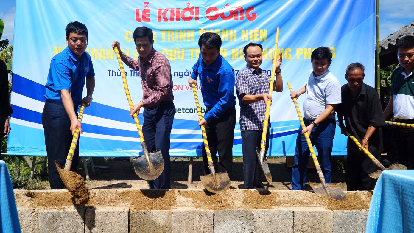Khởi công xây dựng nhà nhân ái cho cựu thanh niên xung phong huyện A Lưới