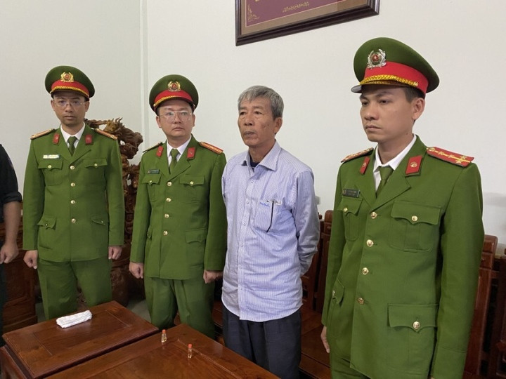 Lê Hữu Tiến - nguyên Giám đốc Công ty Cổ phần Cơ khí và Xây dựng công trình 878 bị khởi tố, bắt giữ về hành vi tham ô tài sản. Ảnh: CACC