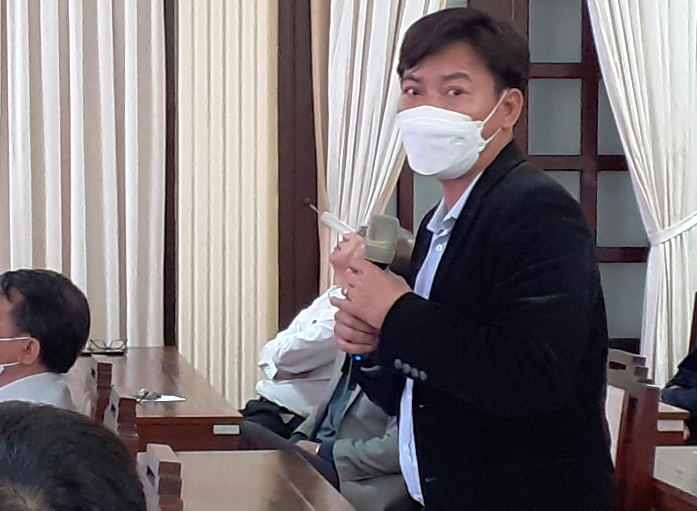 Đại diện Thanh tra tỉnh TT-Huế thông tin về quá trình thực hiện Kết luận 355 và cho biết, việc xử lý liên quan lô đất A7 hiện còn vướng mắc