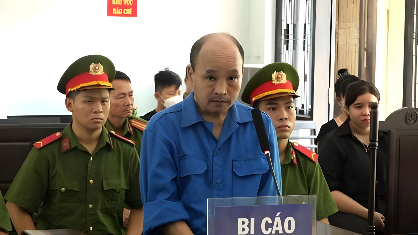 Bị cáo Đặng Văn Đồng bị tuyên phạt án tử hình. Ảnh: N.M