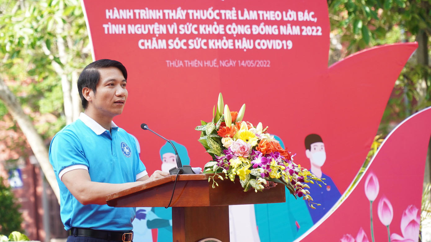 Anh Nguyễn Ngọc Lương - Bí thư T.Ư Đoàn, Chủ tịch Hội LHTN Việt Nam, cho biết, sẽ có hơn 1 triệu người dân cả nước được hỗ trợ khám, tư vấn, chăm sóc sức khỏe hậu COVID-19 tại Hành trình năm 2022 Anh Nguyễn Ngọc Lương - Bí thư T.Ư Đoàn, Chủ tịch Hội LHTN Việt Nam, cho biết, sẽ có hơn 1 triệu người dân cả nước được hỗ trợ khám, tư vấn, chăm sóc sức khỏe hậu COVID-19 tại Hành trình năm 2022