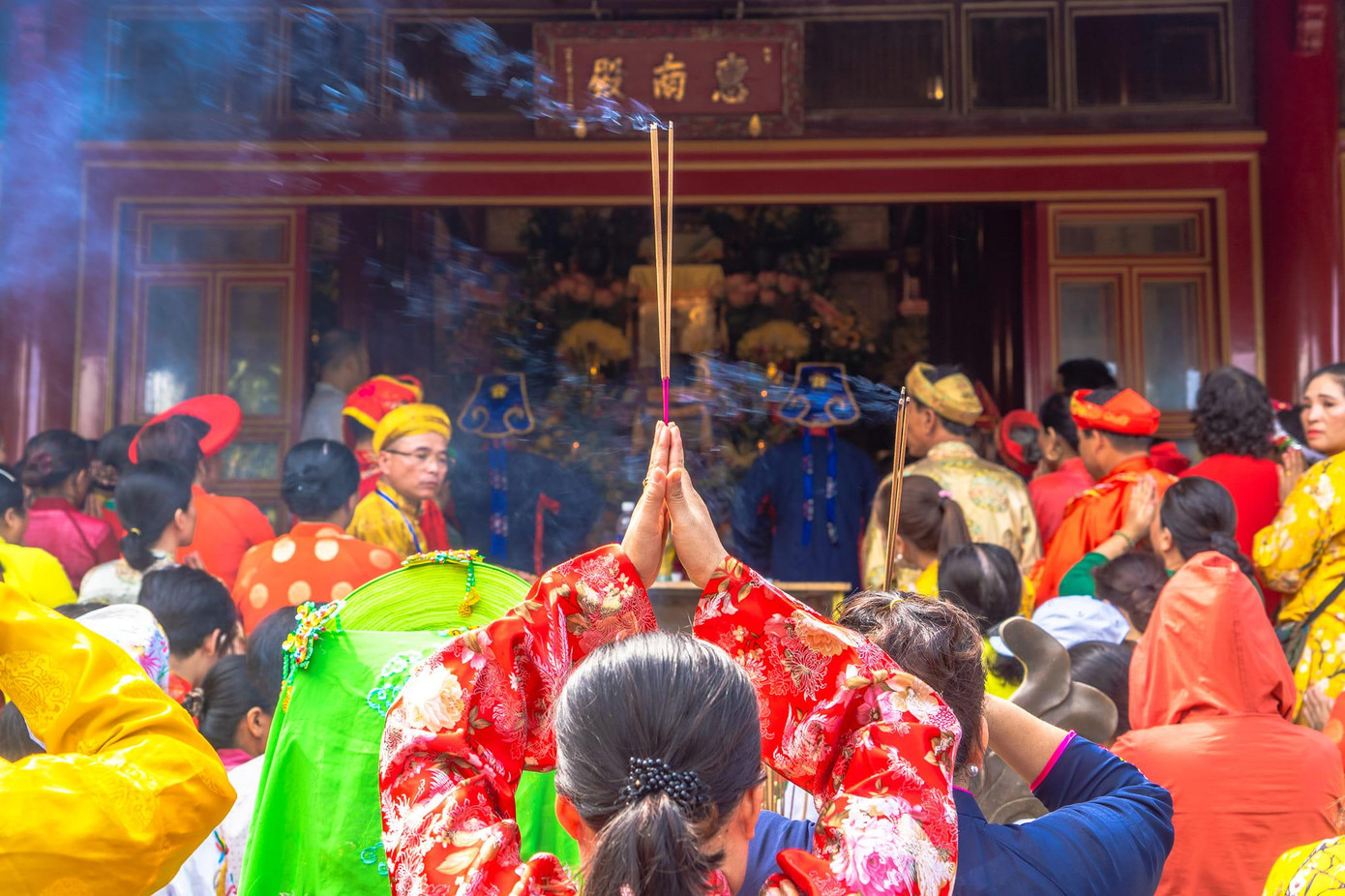 Lễ hội điện Huệ Nam. Ảnh: FB Văn Thể Huế Lễ hội điện Huệ Nam. Ảnh: FB Văn Thể Huế