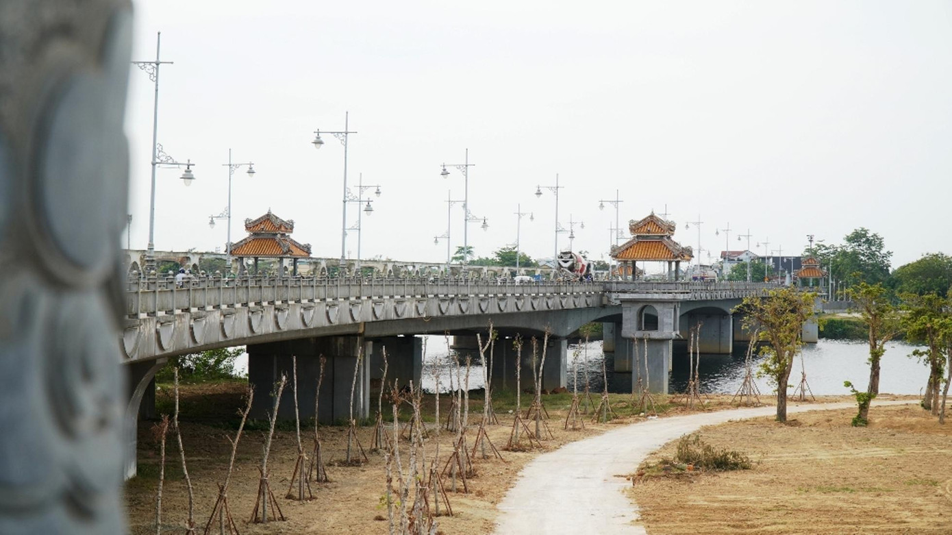 Cầu đường bộ mang tên Dã Viên bắc qua "hữu Bạch Hổ" cồn Dã Viên Cầu đường bộ mang tên Dã Viên bắc qua "hữu Bạch Hổ" cồn Dã Viên