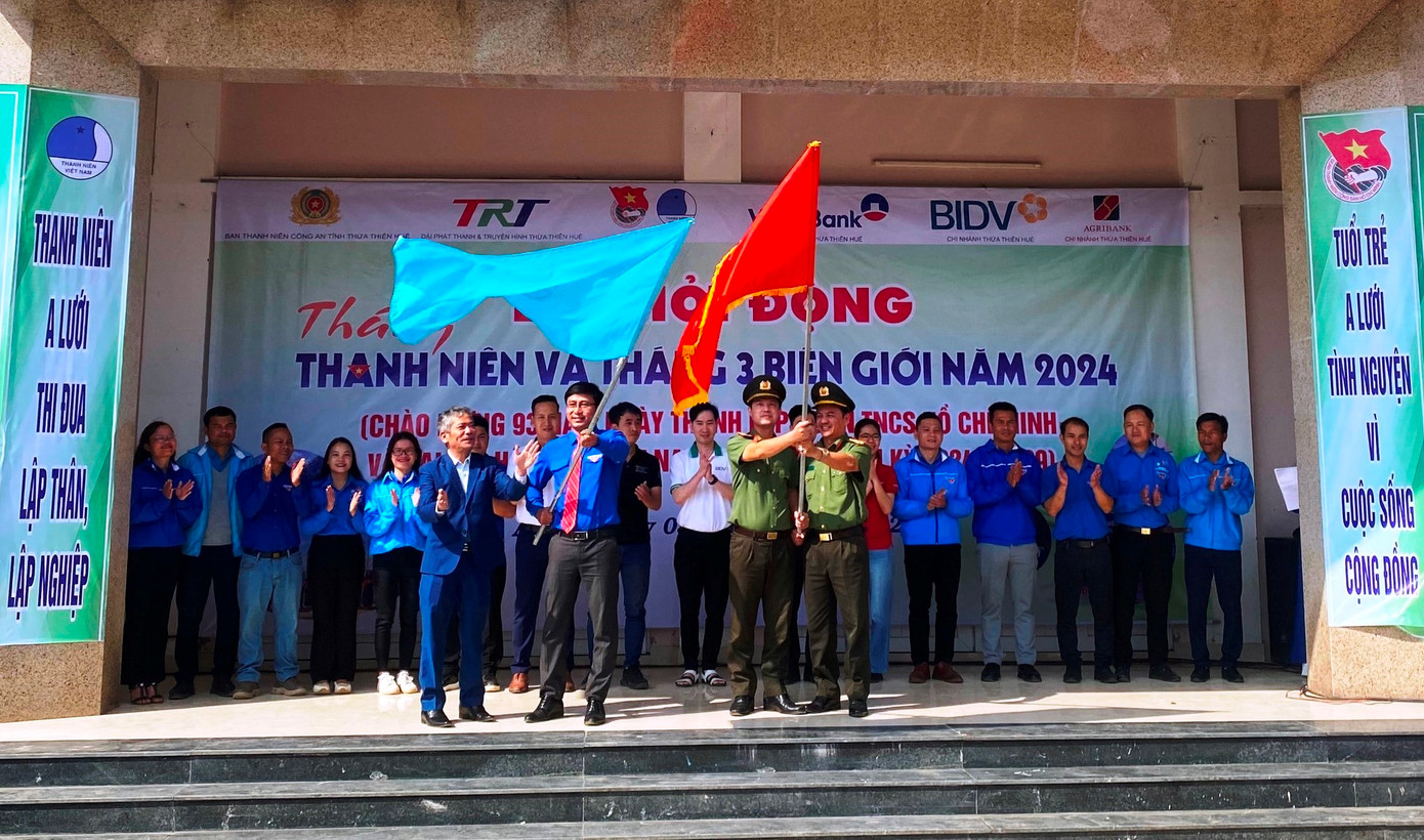 Phát lệnh khởi động Tháng Thanh niên năm 2024 và chương trình “Tháng 3 biên giới - Biên cương Tổ quốc tôi”.