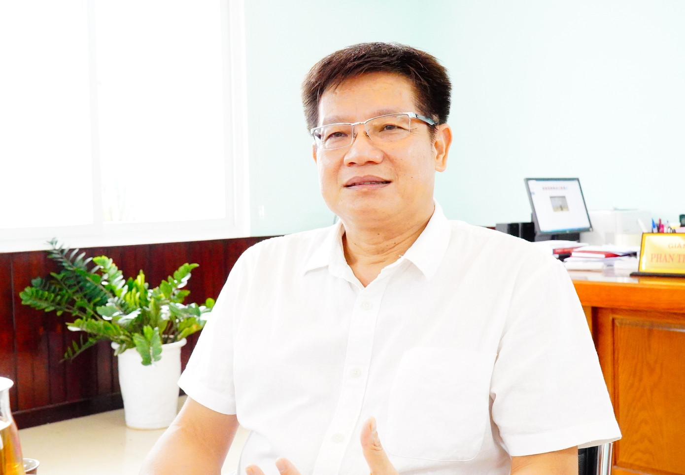 Tiến sĩ Phan Thanh Hải - Giám đốc Sở VHTT TP Huế.