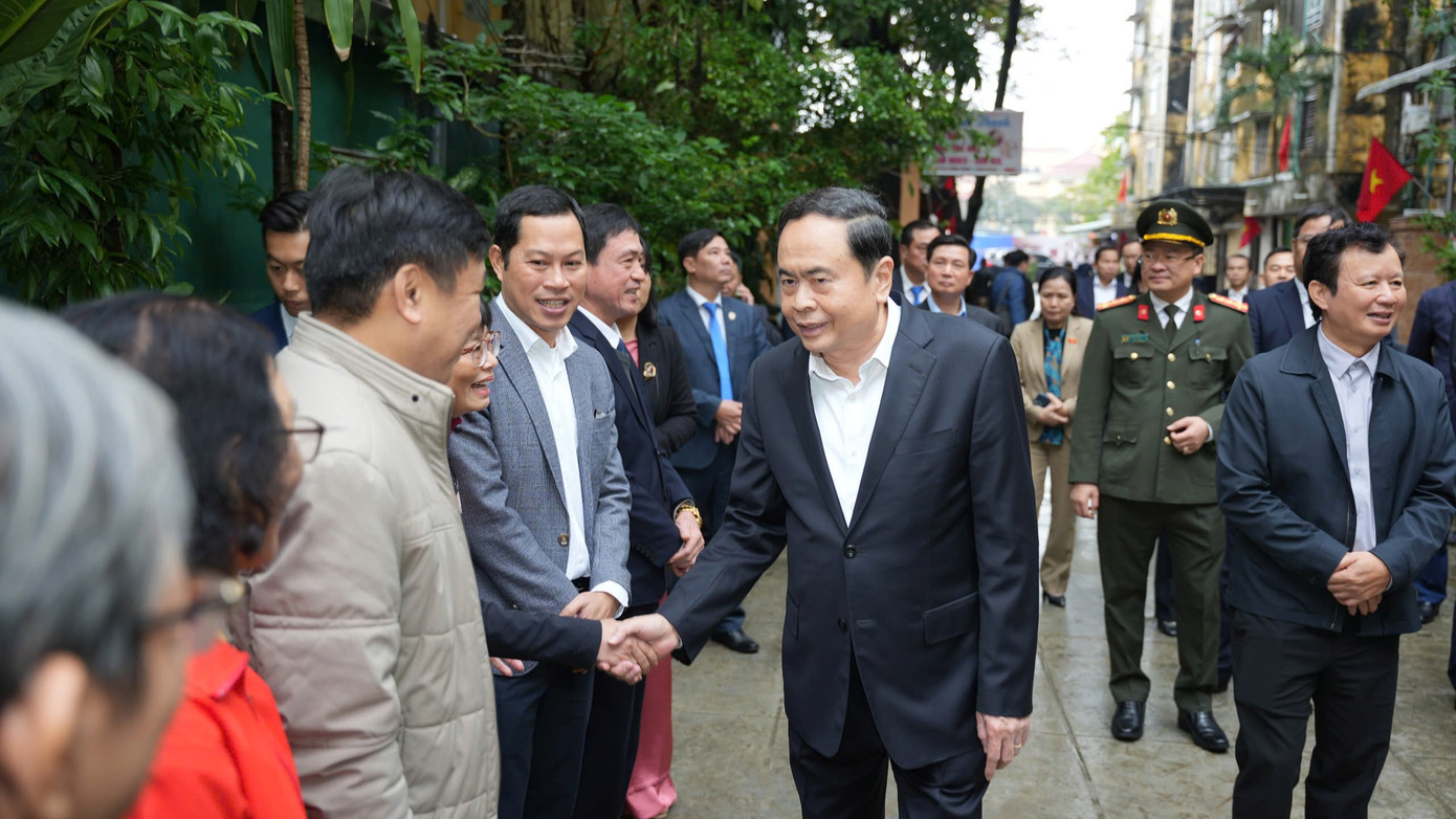 Chủ tịch Quốc hội Trần Thanh Mẫn thăm, làm việc tại tỉnh Thừa Thiên - Huế.