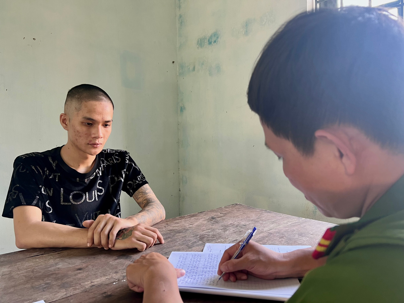 Đối tượng Trần Viết Thanh. Ảnh: CACC