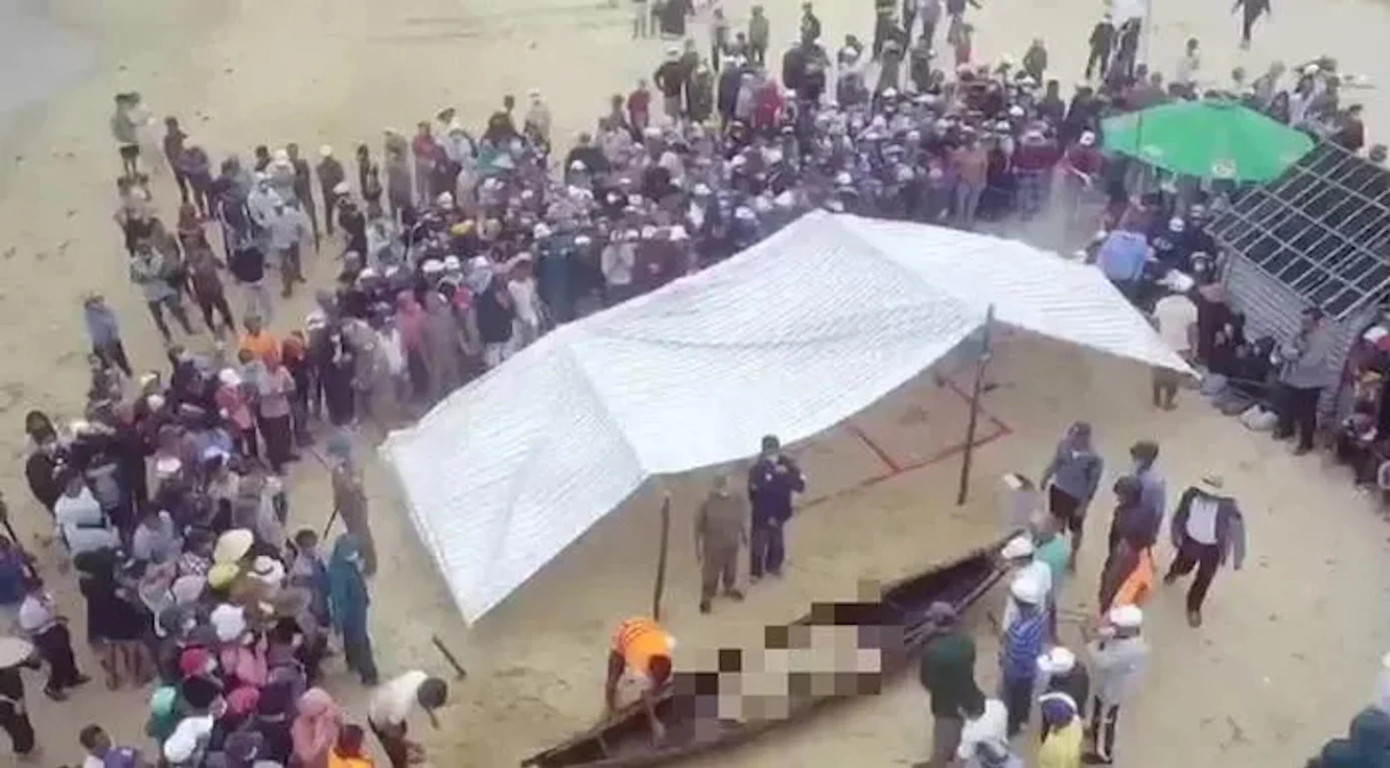 Thi thể P.X.T. (sinh viên một trường đại học tại Huế) đã được tìm thấy sau 4 ngày mất tích. Ảnh: CTV Thi thể P.X.T. (sinh viên một trường đại học tại Huế) đã được tìm thấy sau 4 ngày mất tích. Ảnh: CTV