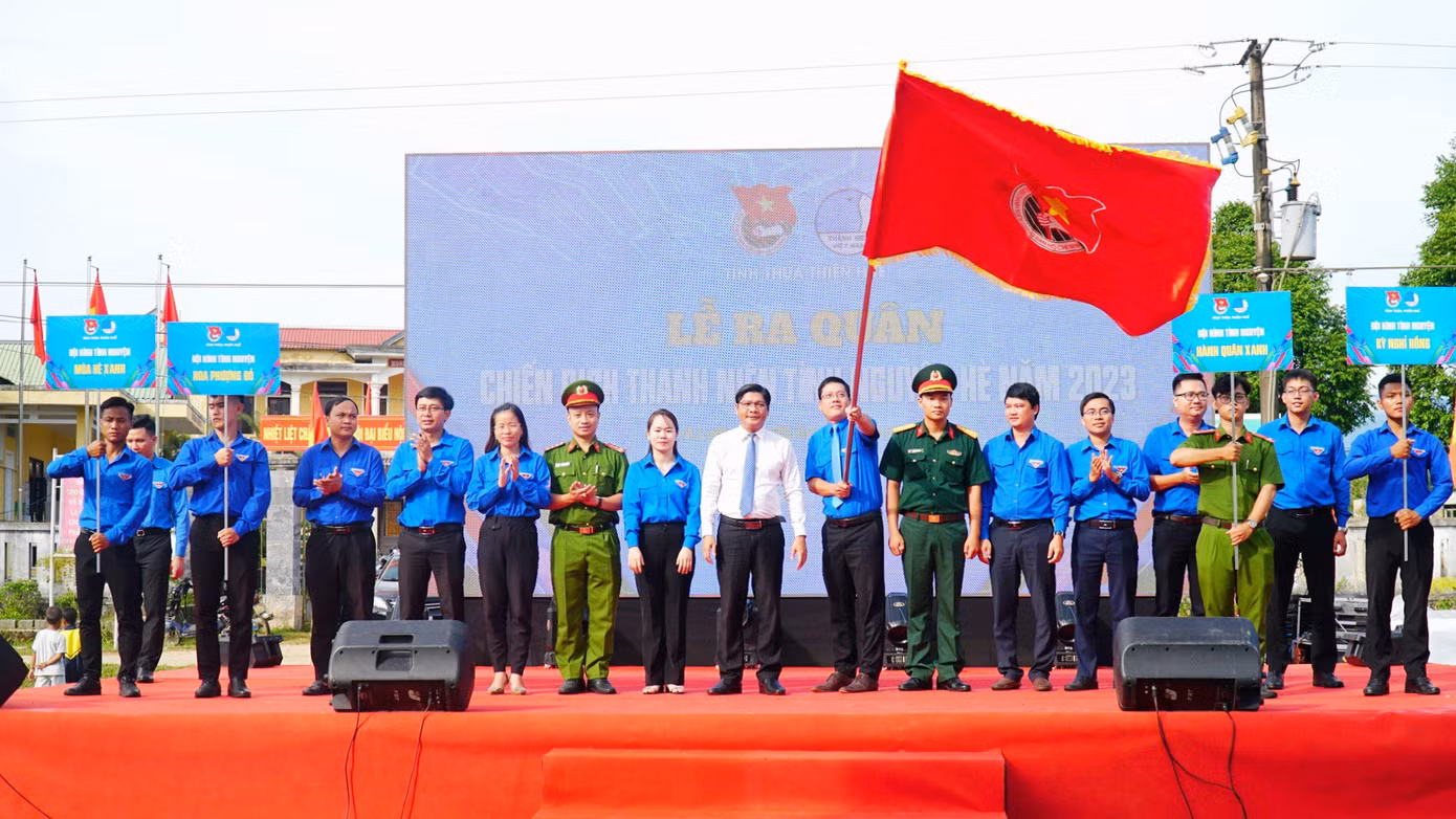 Ra quân chiến dịch thanh niên tình nguyện hè 2023 tại TT-Huế.