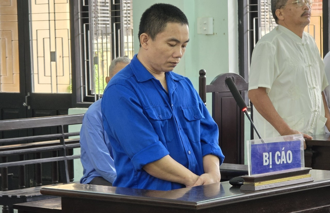 Bị cáo Lê Phương Nam tại tòa. Ảnh: Thái Bình