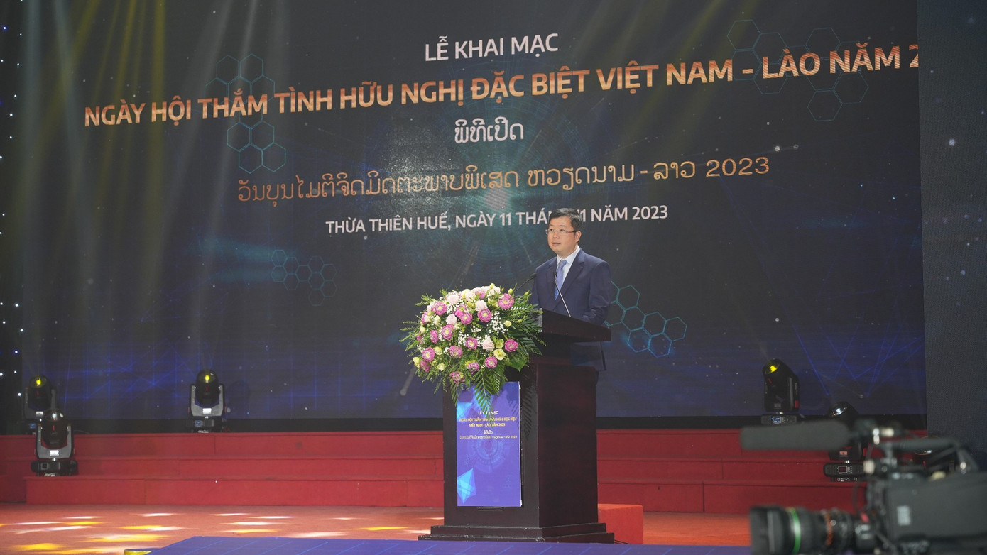 Thứ trưởng Bộ TT&TT Nguyễn Thanh Lâm phát biểu khai mạc. Thứ trưởng Bộ TT&TT Nguyễn Thanh Lâm phát biểu khai mạc.