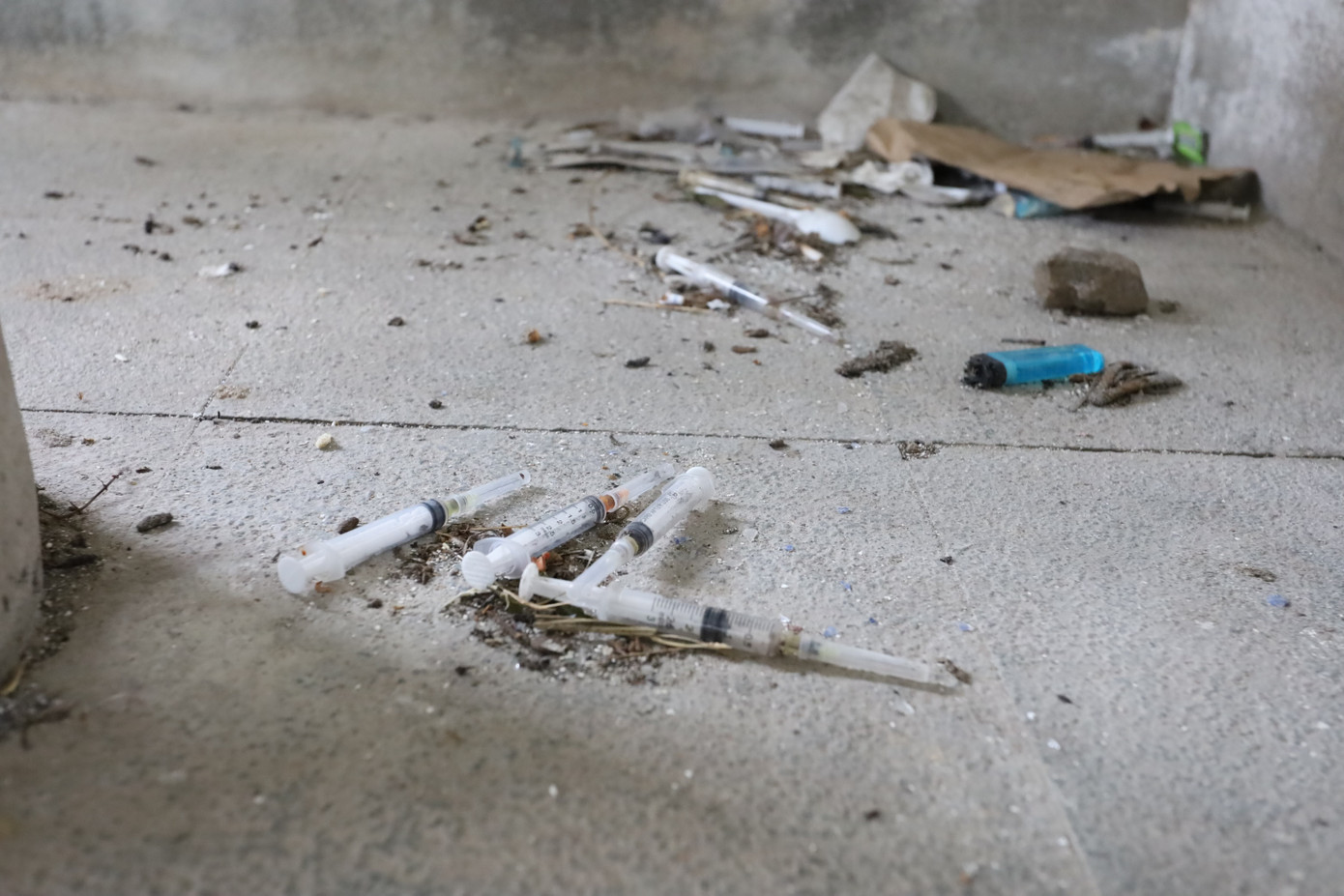 Đáng lo ngại hơn, tại một số vị trí dưới chân cầu Dã Viên, kim tiêm đã qua sử dụng bị vứt bừa bãi, nguy cơ khiến khu vực này trở thành “điểm đen” về tệ nạn xã hội, gây tâm lý lo ngại cho người dân và du khách khi tiếp cận trải nghiệm, tham quan.