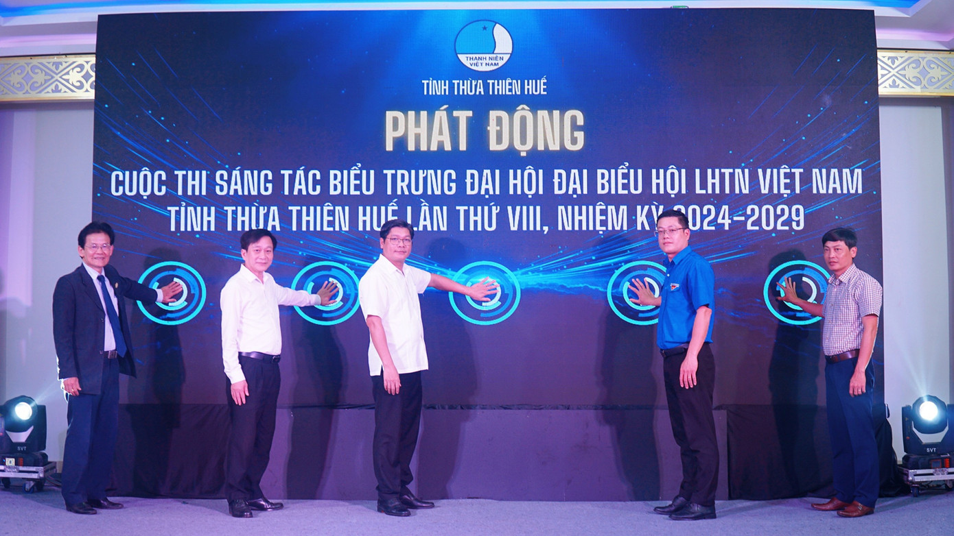 Phát động cuộc thi thiết kế biểu trưng Đại hội Đại biểu Hội LHTN Việt Nam tỉnh TT-Huế lần thứ 8, nhiệm kỳ 2024 – 2029.