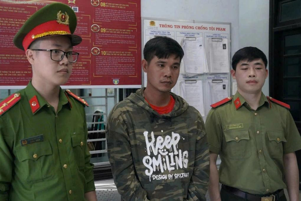 Đối tượng Lê Vại bị công an bắt tạm giam. Đối tượng Lê Vại bị công an bắt tạm giam.