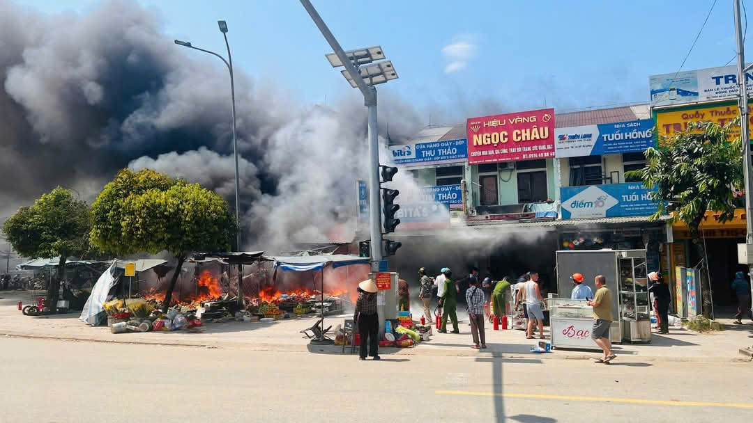 Vụ cháy gây thiệt hại tài sản hơn 3 tỷ đồng.