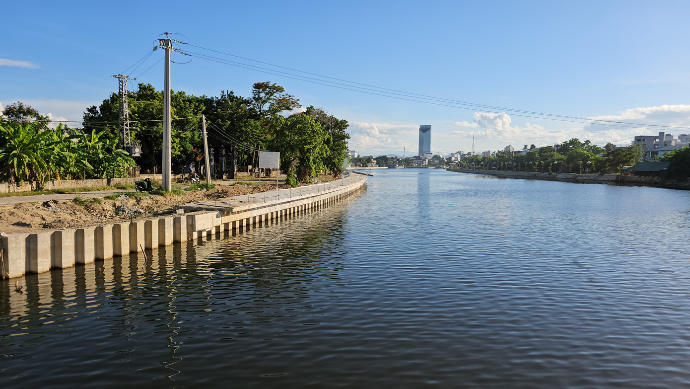 Dòng sông Như Ý trở nên như ý, sạch bèo tây, môi trường trong lành.