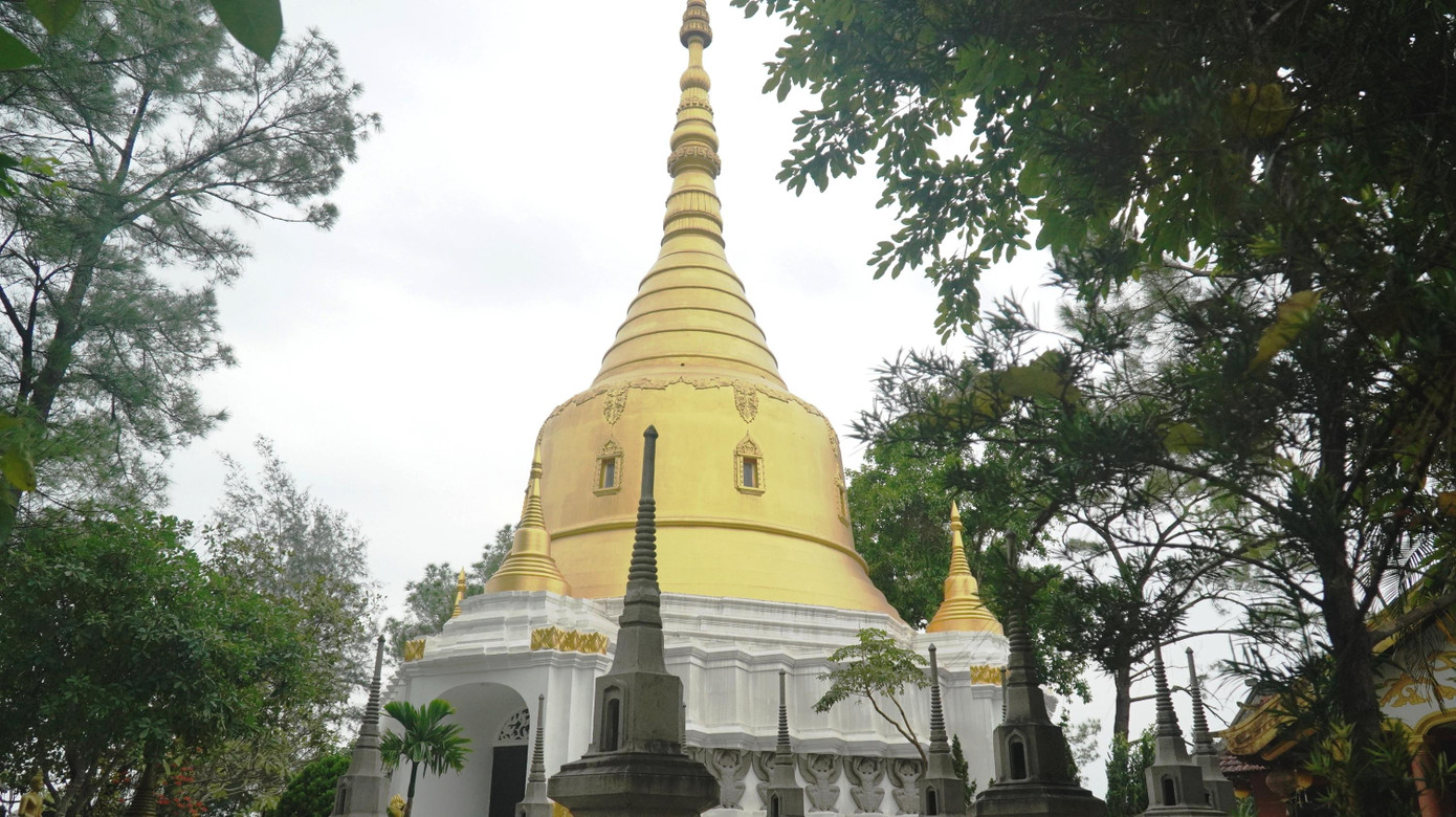 Chùa Thiền Lâm do Hòa thượng Hộ Nhẫn thành lập năm 1960.