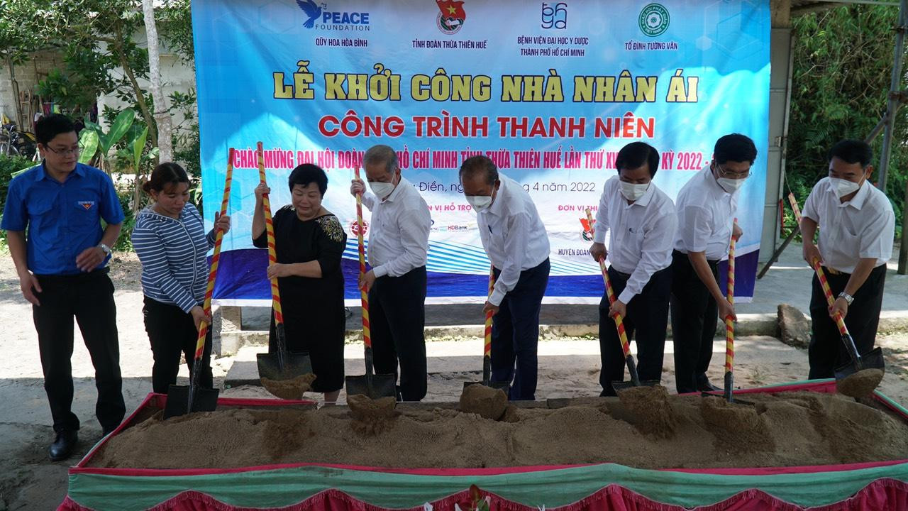 Khởi công nhà nhân ái tặng đồng bào nghèo