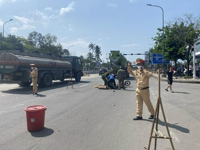 Hiện trường vụ tai nạn giao thông Hiện trường vụ tai nạn giao thông