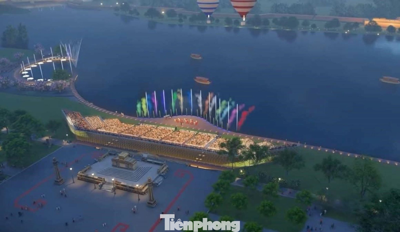 Theo nhìn nhận và kỳ vọng của lãnh đạo thành phố Huế, công trình sau khi hoàn thành sẽ góp phần nâng tầm du lịch và các hoạt động văn hóa tại Cố đô Huế. Ảnh phối cảnh Theo nhìn nhận và kỳ vọng của lãnh đạo thành phố Huế, công trình sau khi hoàn thành sẽ góp phần nâng tầm du lịch và các hoạt động văn hóa tại Cố đô Huế. Ảnh phối cảnh