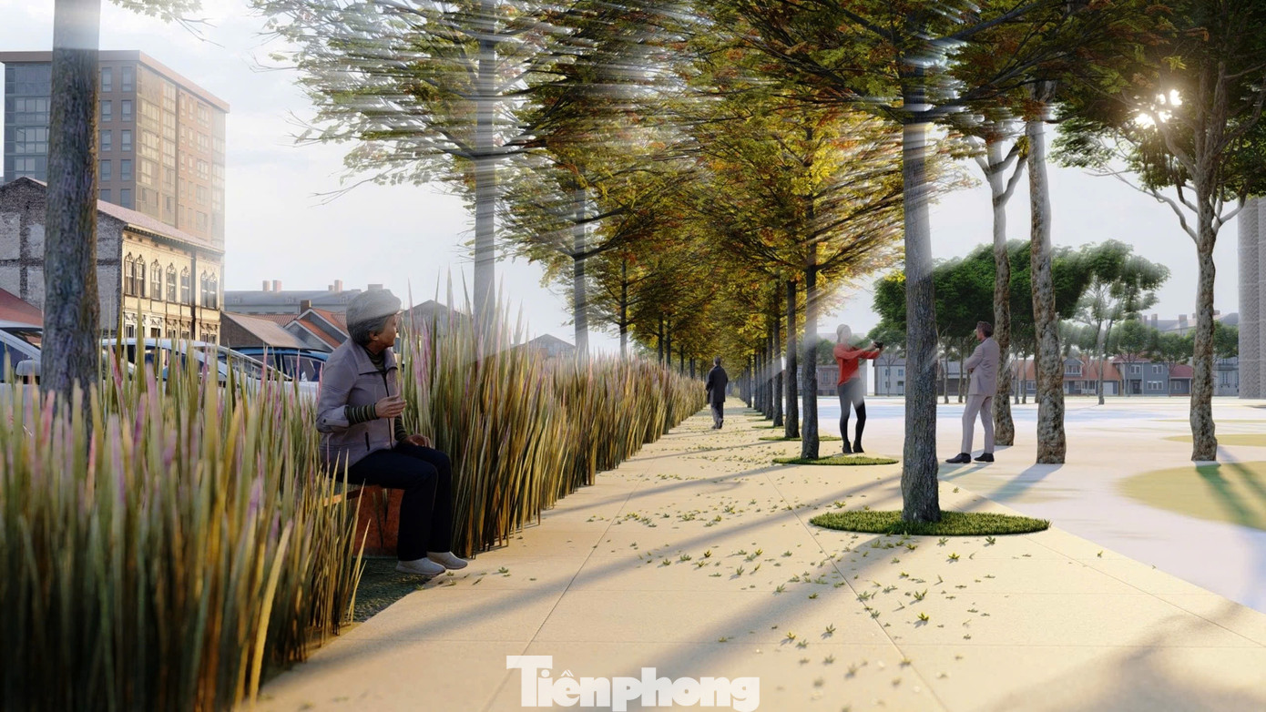 Phối cảnh công trình quảng trường văn hóa thể thao tỉnh sau khi hoàn thành.