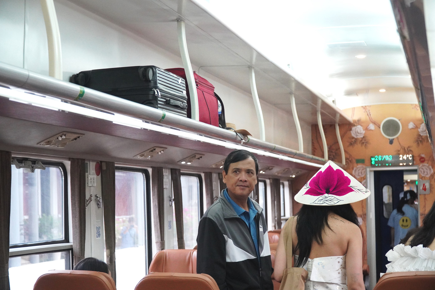 Không gian chứa hành lý thoáng rộng, tiện lợi.