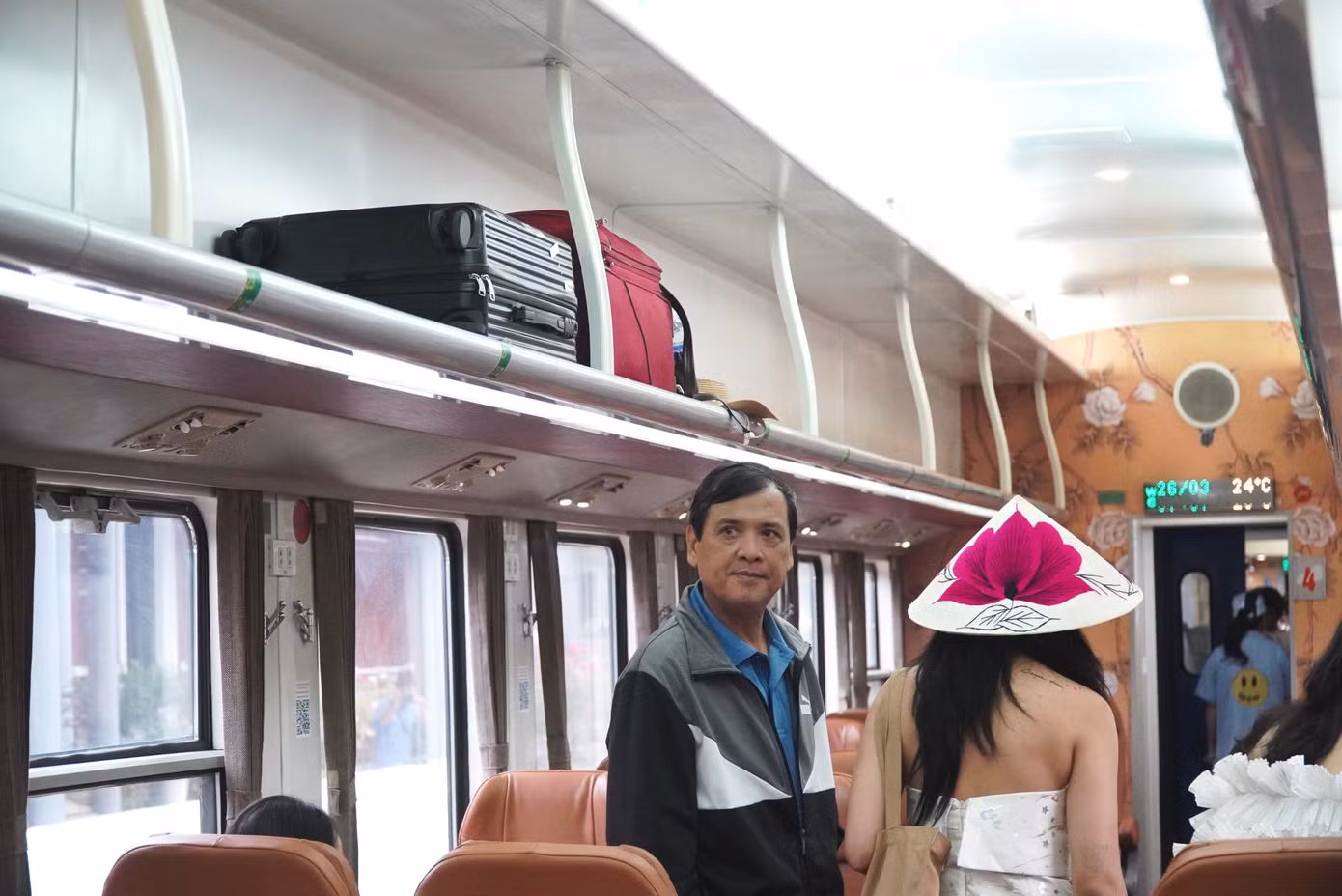 Không gian chứa hành lý thoáng rộng, tiện lợi.