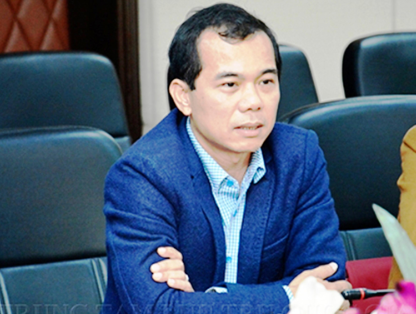 Ông Võ Lê Nhật - Chủ tịch UBND TP. Huế, chia sẻ với PV Tiền Phong về vụ một gia đình ở Huế gửi con đi chữa bệnh tại Lâm Đồng, sau đó bàng hoàng nhận về hũ tro cốt. Ảnh: CTV