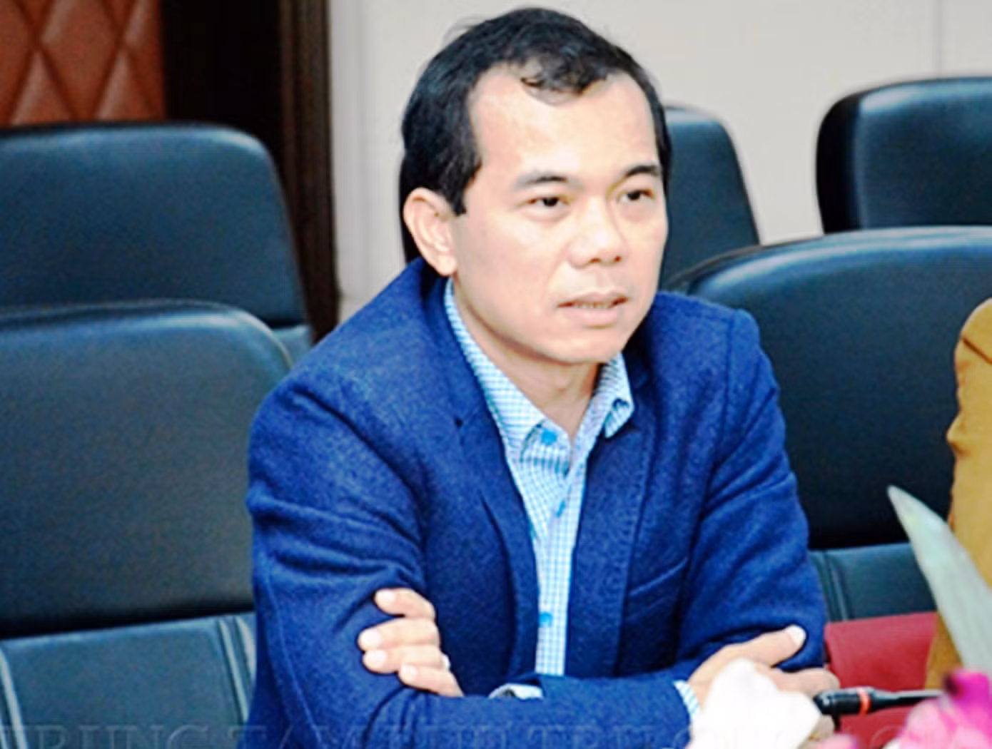 Ông Võ Lê Nhật - Chủ tịch UBND TP. Huế, chia sẻ với PV Tiền Phong về vụ một gia đình ở Huế gửi con đi chữa bệnh tại Lâm Đồng, sau đó bàng hoàng nhận về hũ tro cốt. Ảnh: CTV