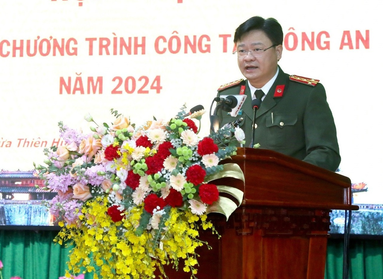 Đại tá Nguyễn Thanh Tuấn - Giám đốc Công an TT-Huế. Ảnh: CACC Đại tá Nguyễn Thanh Tuấn - Giám đốc Công an TT-Huế. Ảnh: CACC