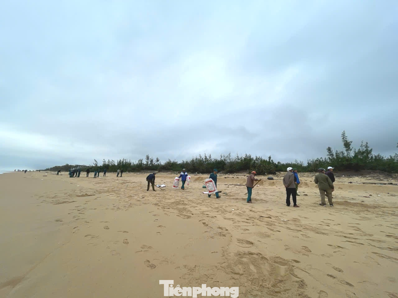 Hơn 600 người đã được huy động tham gia thu gom dầu tràn bờ tại Huế. Hơn 600 người đã được huy động tham gia thu gom dầu tràn bờ tại Huế.