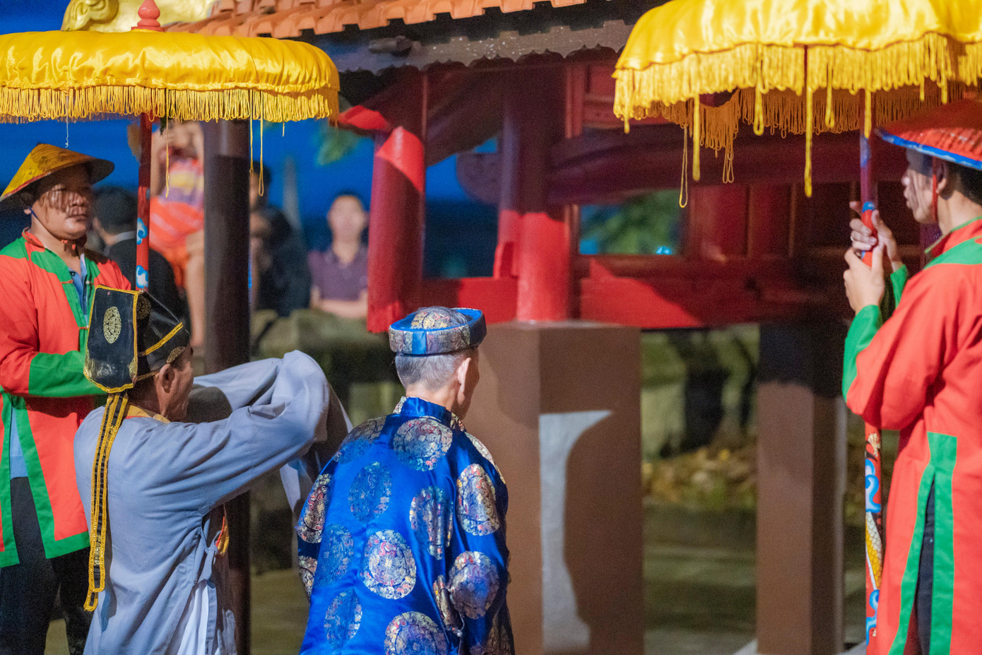 Các nghi thức tế lễ. Ảnh: Đình Hoàng Các nghi thức tế lễ. Ảnh: Đình Hoàng