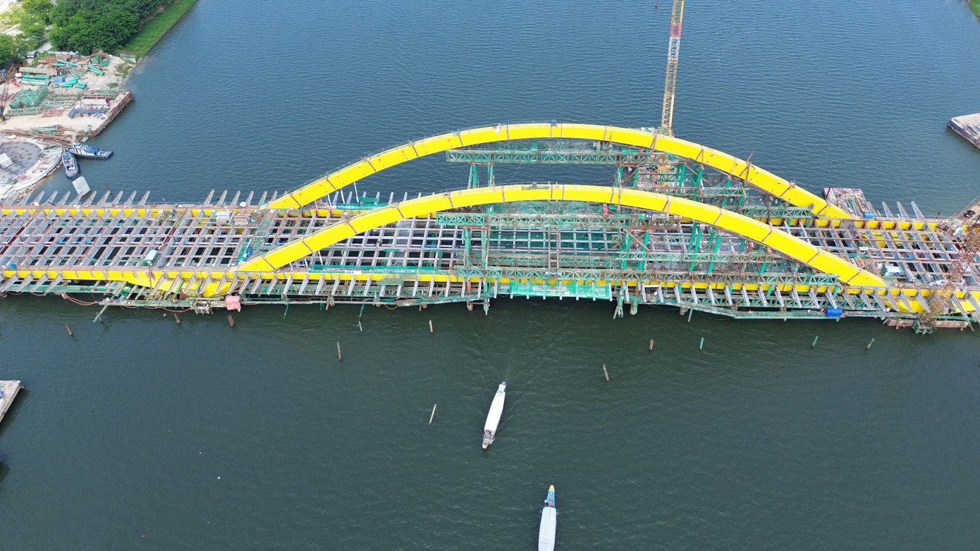 Nhiều dự án trọng điểm được triển khai tại Huế. Ảnh: Ngọc Văn.