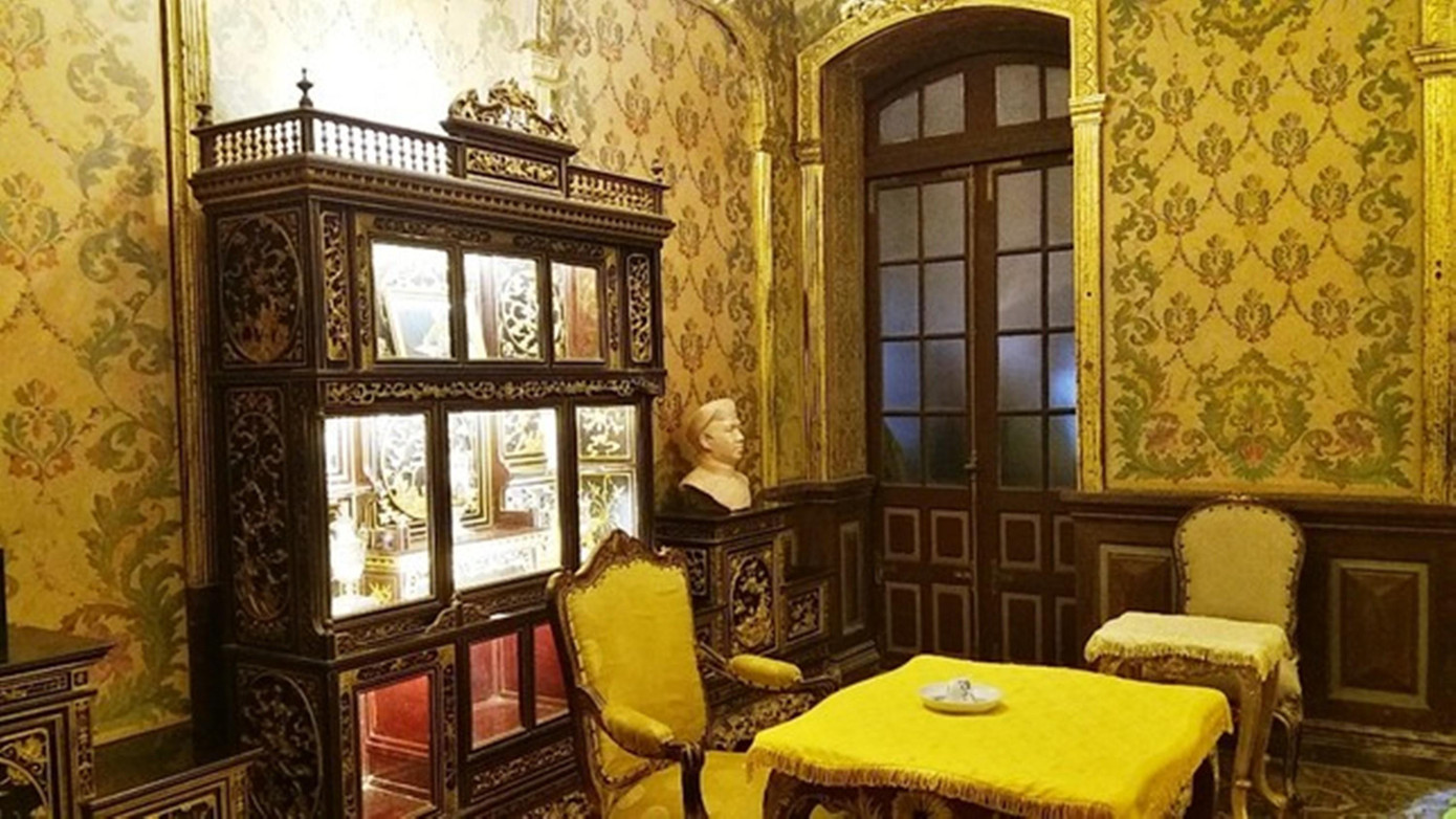 Một căn phòng bên trong cung điện. Ảnh: N.V