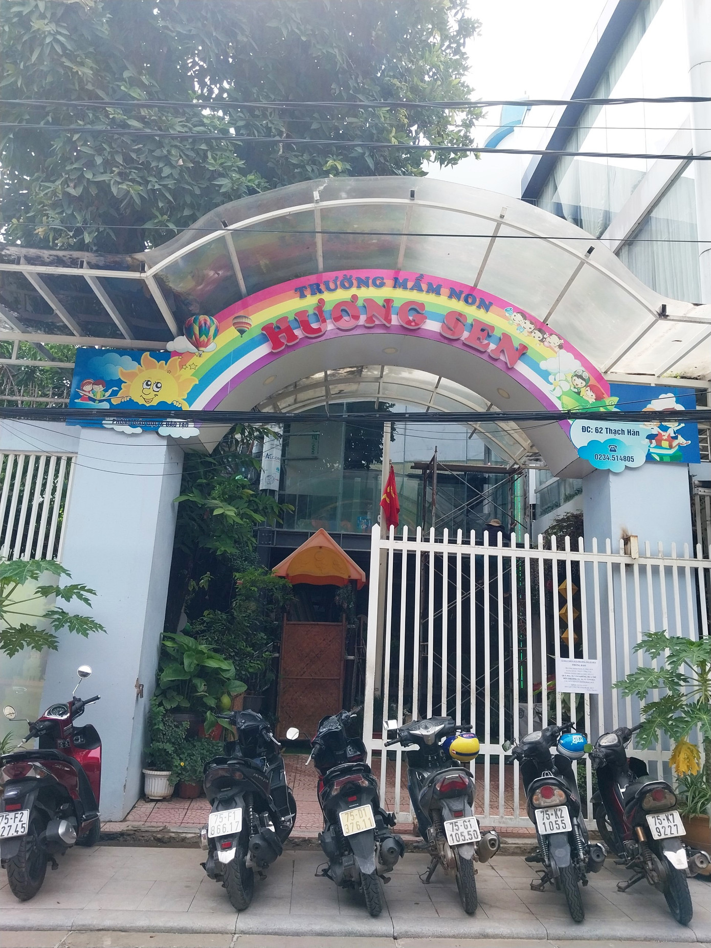 Trường Mầm non Hương Sen bị đình chỉ hoạt động do vi phạm quy định về PCCC.