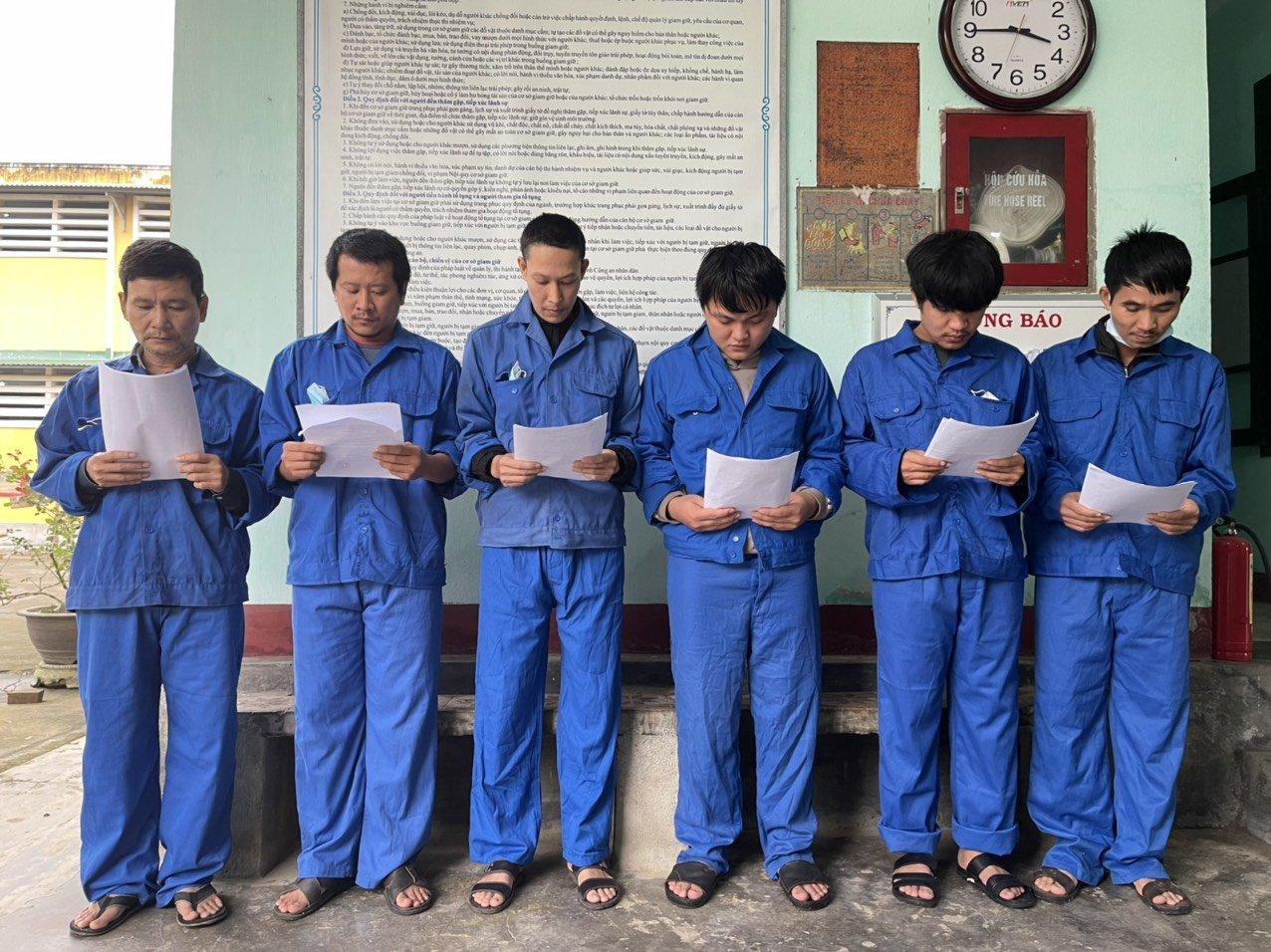 6 đối tượng đầu tiên trong đường dây đã bị bắt giữ 6 đối tượng đầu tiên trong đường dây đã bị bắt giữ