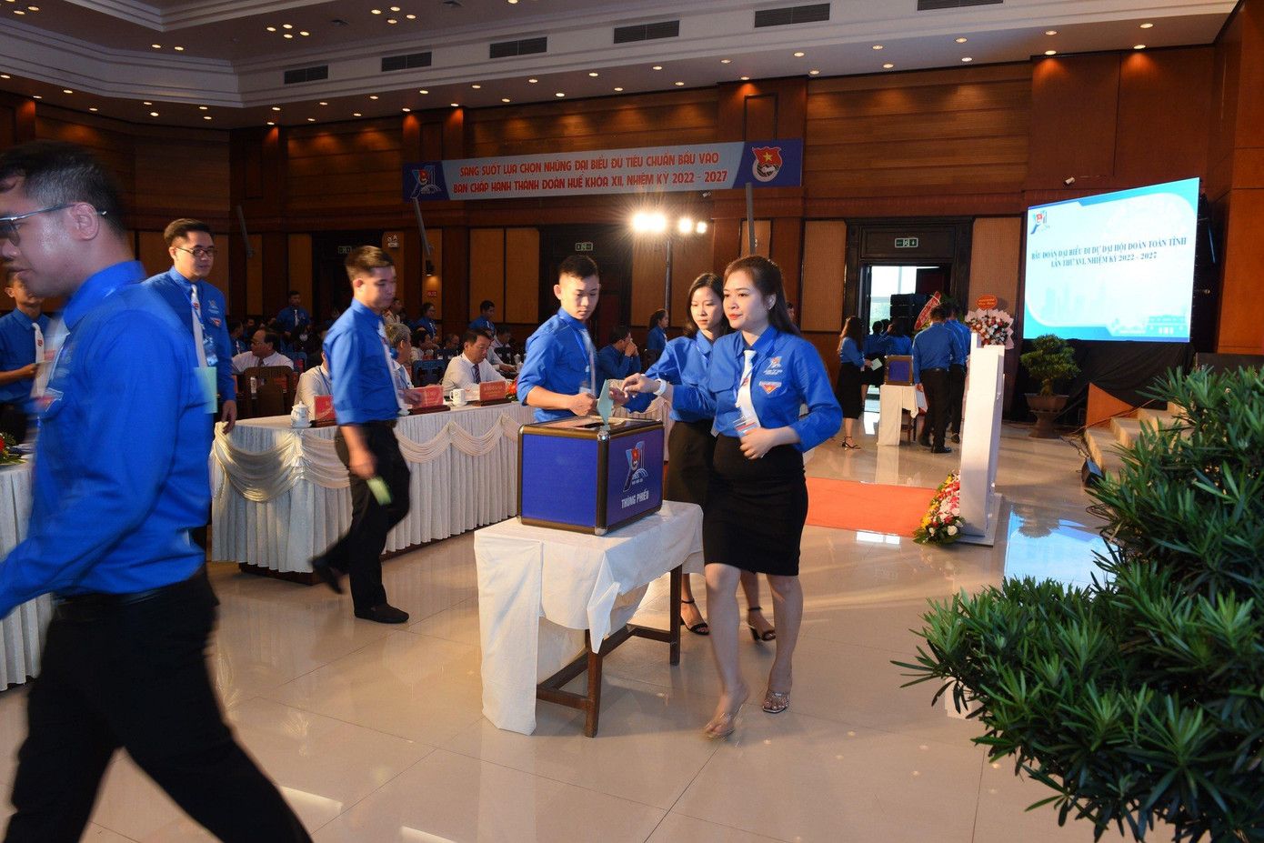 Công tác tổ chức đại hội của các đơn vị tại TT-Huế được chuẩn bị chu đáo, kĩ lưỡng; quá trình bầu các chức danh chủ chốt và đại biểu dự Đại hội Đoàn cấp trên diễn ra nghiêm túc, chặt chẽ, đúng quy trình.