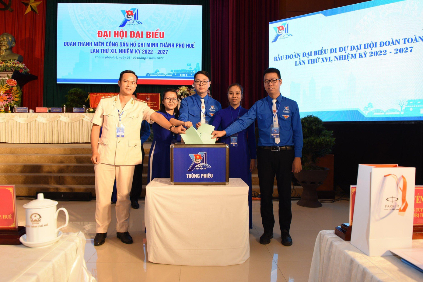 Đại hội Đoàn cấp huyện và tương đương đã bầu ra 16 đồng chí Bí thư, trong đó, có 4 đồng chí bí thư được bầu trực tiếp tại đại hội.