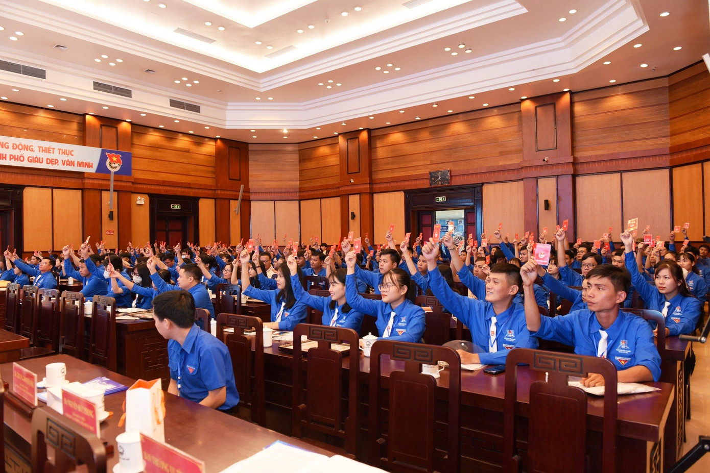 Tỉnh TT-Huế đã hoàn thành Đại hội Đoàn TNCS Hồ Chí Minh cấp huyện và tương đương. Ảnh: N.V