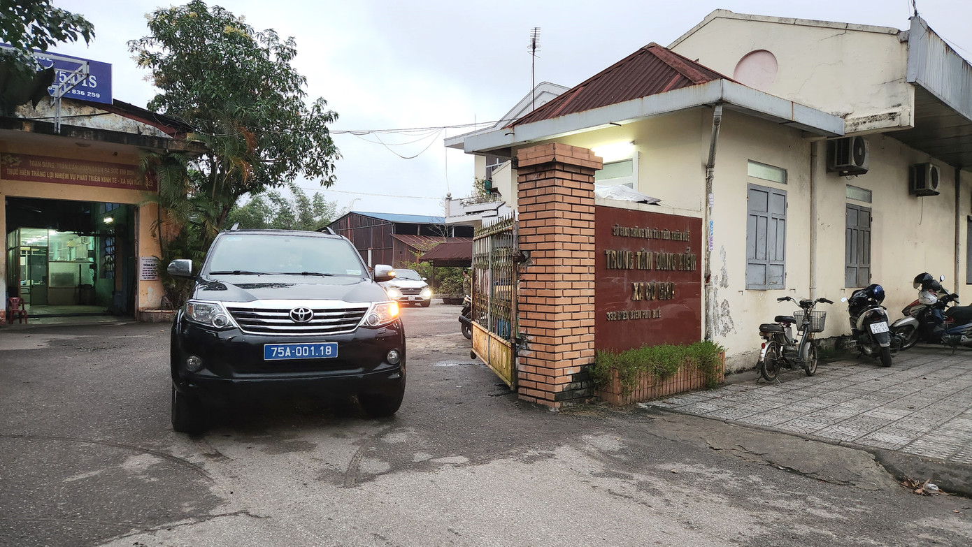 Cơ sở 75.01S thuộc Trung tâm Đăng kiểm xe cơ giới TT-Huế đóng tại đường Điện Biên Phủ (TP Huế). Ảnh: N.V Cơ sở 75.01S thuộc Trung tâm Đăng kiểm xe cơ giới TT-Huế đóng tại đường Điện Biên Phủ (TP Huế). Ảnh: N.V