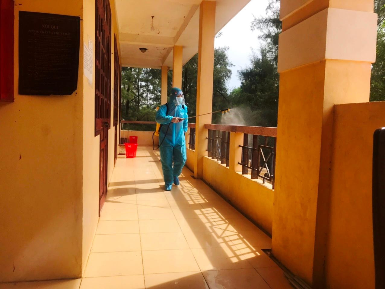 Đảm bảo điều kiện phòng, chống dịch tại khu cách ly