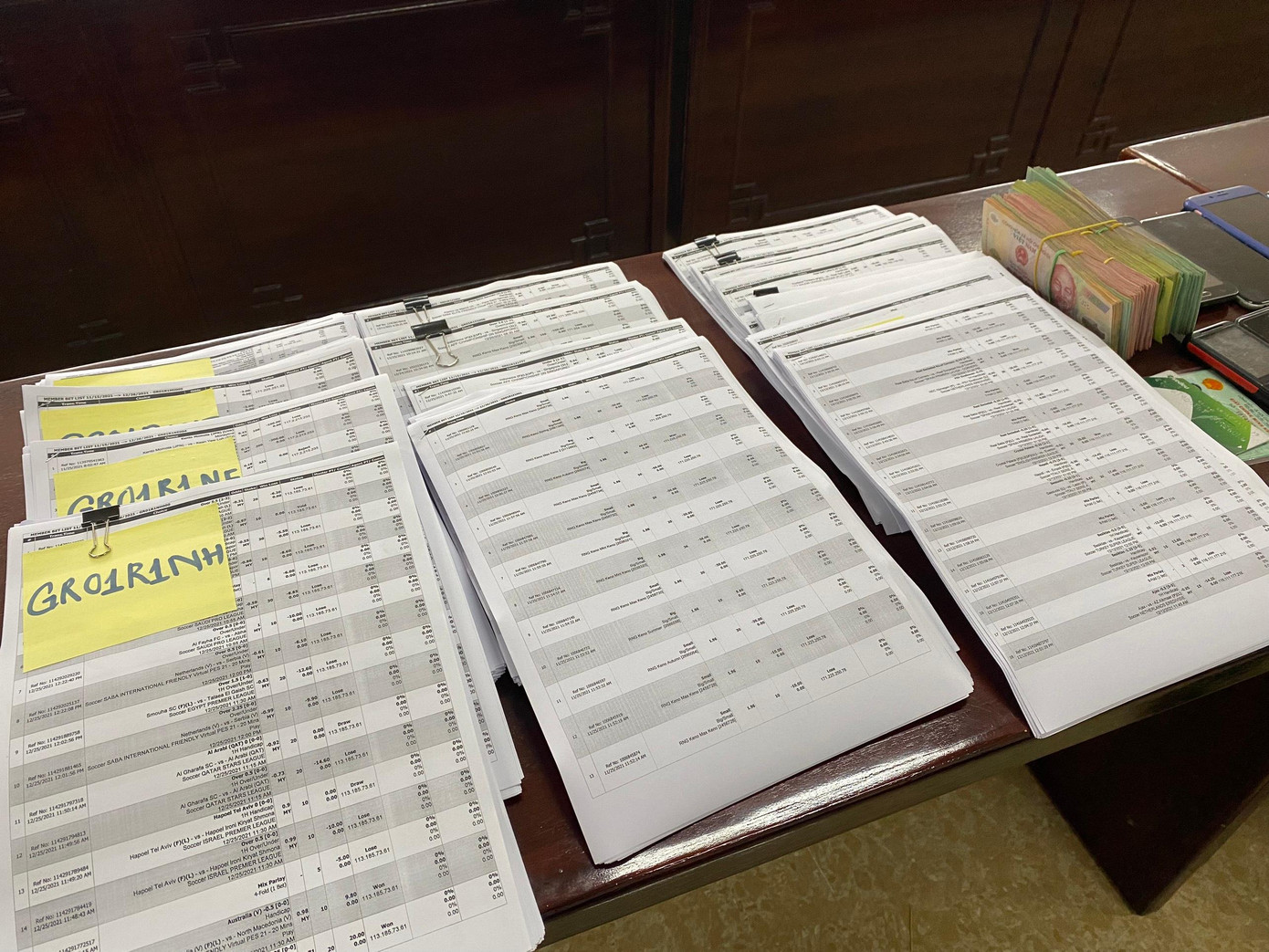 Tang vật vụ án. Tang vật vụ án.