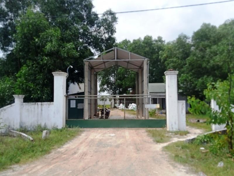 Trang trại của Công ty CPĐT Agry nhìn từ ngoài vào. Ảnh: CTV Trang trại của Công ty CPĐT Agry nhìn từ ngoài vào. Ảnh: CTV