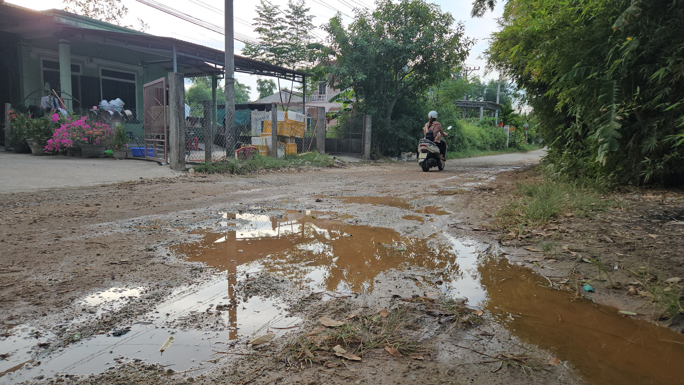 Đáng chú ý, tại đoạn Tỉnh lộ 10A dài hơn 2,5km qua địa bàn các thôn Vĩnh Lương Khê, Vĩnh Lưu, Đông B (xã Phú Lương), lâu nay người dân địa phương gọi đây là “đường rừng”. Đường bị khuyết hỏng bề mặt, có nơi chiều rộng bề mặt chỉ còn hơn 1 mét, hai bên cây cối um tùm.