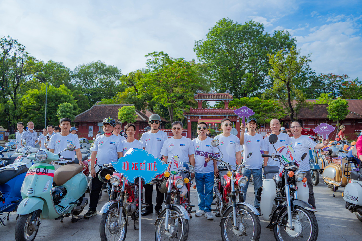 Theo Sở Du lịch TT-Huế, chương trình diễu hành xe máy cổ quanh TP Huế nhằm thể hiện sự quyết tâm đồng hành nỗ lực phục hồi hoạt động du lịch, kết hợp quảng bá sản phẩm du lịch của địa phương và điểm đến du lịch TT-Huế an toàn, thân thiện và mến khách.