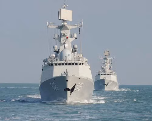 Hải quân PLA gần đây liên tục tập trận diễu võ giương oai ở biển xa. Hải quân PLA gần đây liên tục tập trận diễu võ giương oai ở biển xa