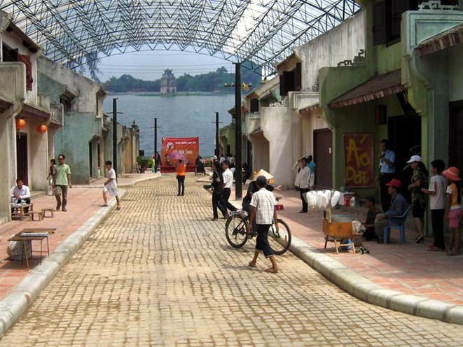 Phố cổ Hà Nội ở An Khánh - Ảnh: Đ.T.T