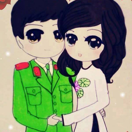 Các cặp đôi chibi đáng yêu xuất hiện trên mạng