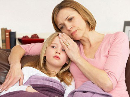 Sốt là biểu hiện thường gặp trong bệnh thương hàn. Ảnh minh họa. Sốt là biểu hiện thường gặp trong bệnh thương hàn. Ảnh minh họa