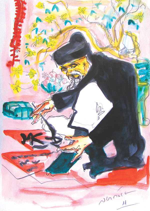 Minh họa Nguyễn Xuân Hoàng. Minh họa Nguyễn Xuân Hoàng